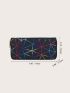 Geometric Pattern Long Wallet