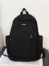 Men Letter Graphic Casual Daypack