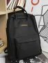 Men Letter Graphic Casual Daypack