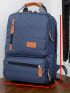 Patch Decor Classic Backpack