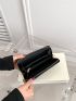 Metal Tree Decor Long Wallet