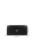 Metal Tree Decor Long Wallet