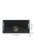 Crocodile Embossed Metal Lock Long Wallet