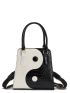 Yin & Yang Design Satchel Bag