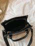 Yin & Yang Design Satchel Bag