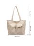Minimalist Pocket Front Shopper Bag