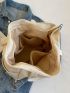 Minimalist Pocket Front Shopper Bag
