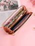 Tassel Decor Quilted Pattern Long Wallet