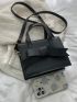 Mini Bow Decor Square Bag