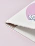X Linlin Nie Cartoon Graphic Passport Case