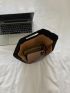 Letter Graphic Square Bag