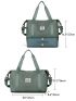 Travel Bag Waterproof Duffel Gym Tote Bag, Weekender Carry-on Overnight Bag For Women