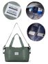 Travel Bag Waterproof Duffel Gym Tote Bag, Weekender Carry-on Overnight Bag For Women