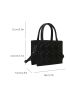 Mini Clover Embossed Square Bag