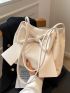 Bow Decor Shoulder Bag