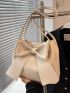 Bow Decor Shoulder Bag