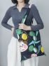 Fruit Graphic Shopper Bag