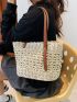 Minimalist Straw Bag
