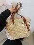 Minimalist Straw Bag