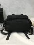 Release Buckle Decor Laptop Backpack