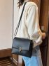 Minimalist Flap Square Bag