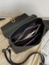 Minimalist Flap Square Bag