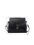 Minimalist Flap Square Bag