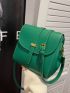 Minimalist Flap Square Bag