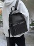 Men Minimalist Large Capacity Backpack