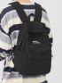 Men Letter Graphic Backpack