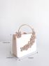 Mini Rhinestone Decor Box Bag