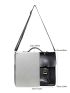Men Buckle Decor Satchel Backpack