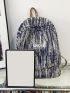Men Slogan Graphic Casual Daypack
