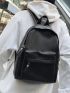 Men Minimalist Pocket Front Backpack