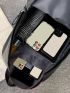 Men Minimalist Pocket Front Backpack