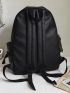 Men Textured Functional Backpack