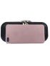 Rhinestone & Animal Decor Chain Box Bag