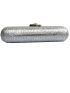 Metallic Rhinestone & Animal Decor Chain Box Bag