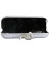 Metallic Rhinestone & Animal Decor Chain Box Bag