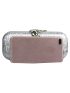 Metallic Rhinestone & Animal Decor Chain Box Bag