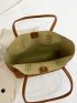 Minimalist Shoulder Tote Bag