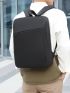 Men Zip Front Laptop Backpack