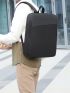 Men Zip Front Laptop Backpack