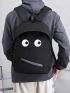 Men Cartoon Graphic Laptop Backpack