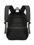Men Honeycomb Pattern Release Buckle Decor Travel Backpack With Coin Purse