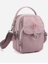 Mini Pocket Front Square Bag