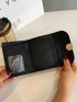 Studded & Metal Detail Small Wallet