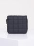 Minimalist Quilted Small Wallet