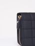 Minimalist Quilted Small Wallet