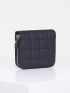 Minimalist Quilted Small Wallet